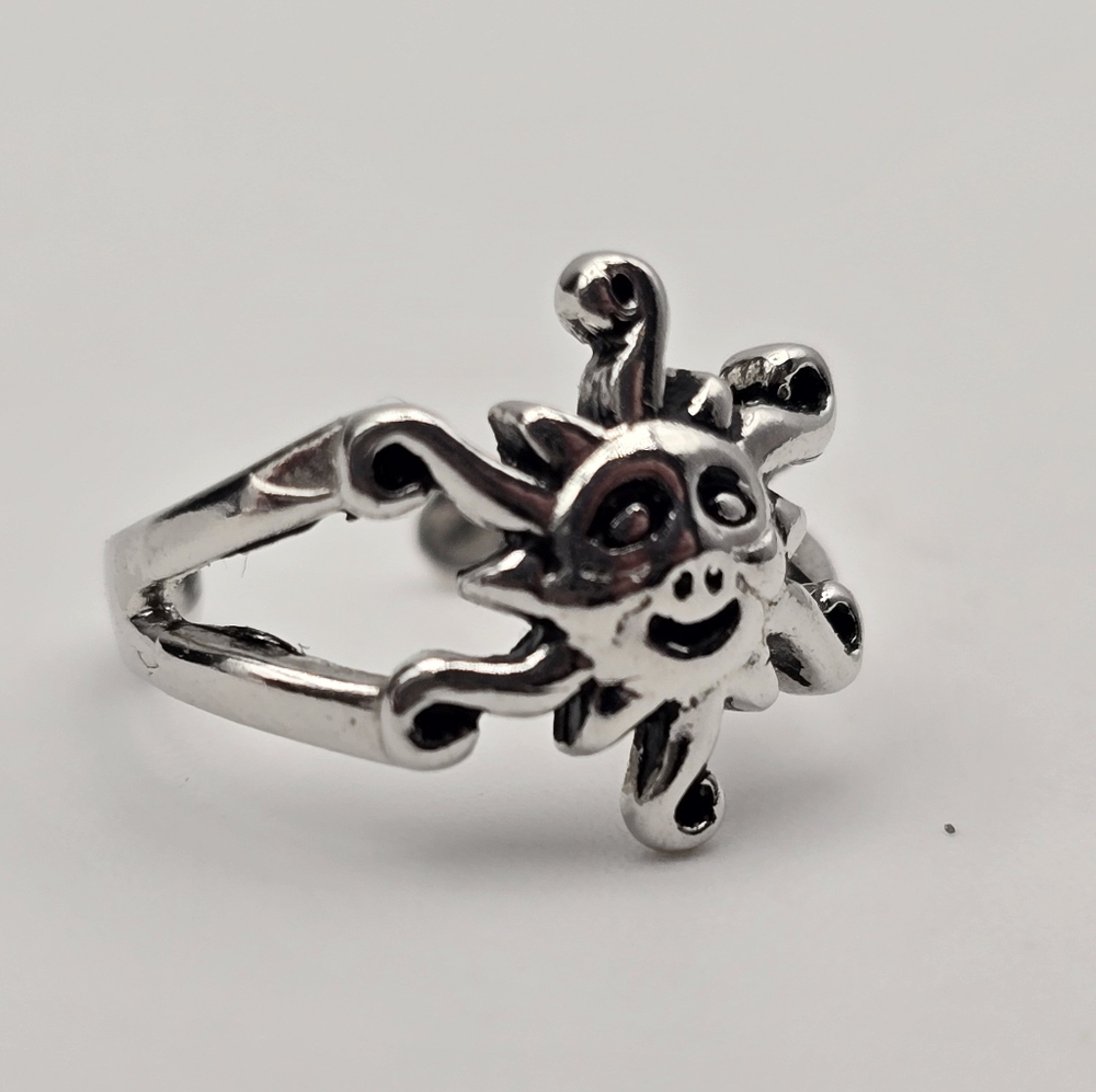 Sterling Silver Celestial Toe Ring - image 3